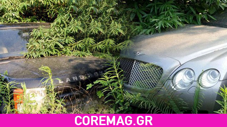 Ανακάλυψαν πολυτελή αυτοκίνητα εγκαταλελειμμένα σε χωματερή